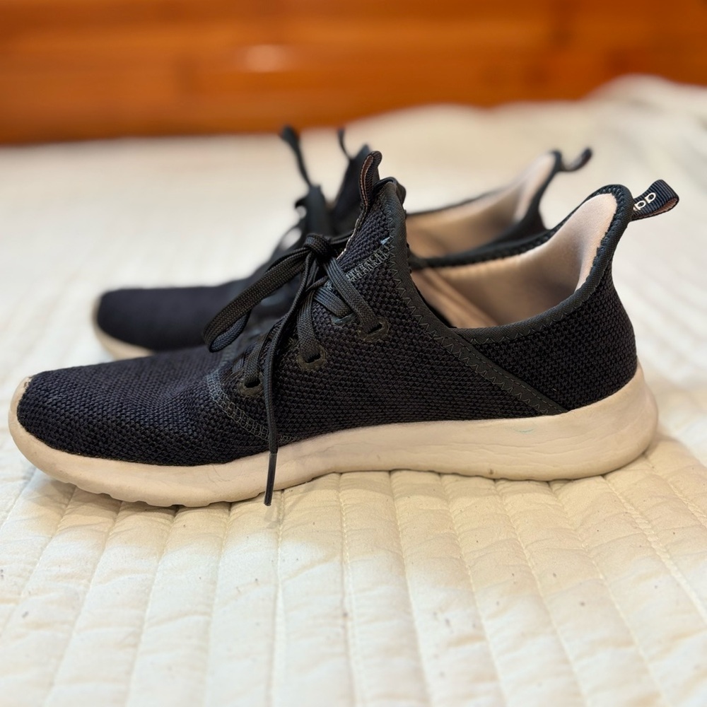 Adidas Cloudfoam Pure Women’s Running Shoes Black & Pink Size 10 - Picture 5 of 7